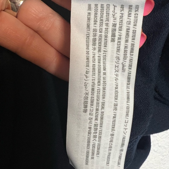 Vintage Abercrombie & Fitch Logo Navy Short Sleeve Muscle Tee X-Large - Picture 5 of 6